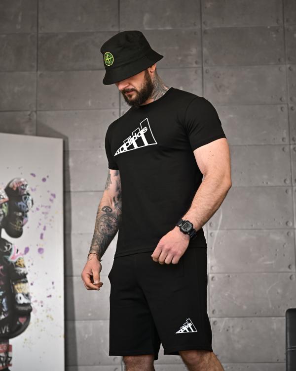 Літній комплект Adi logo black ТР6162 - 2