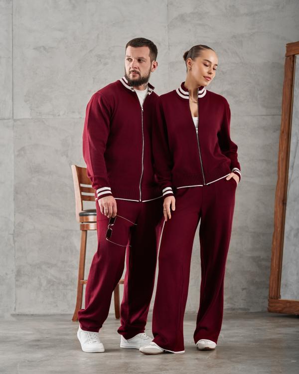 Трикотажний костюм Heritage Collection | Burgundy - 3