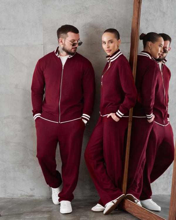 Трикотажний костюм Heritage Collection | Burgundy - 6