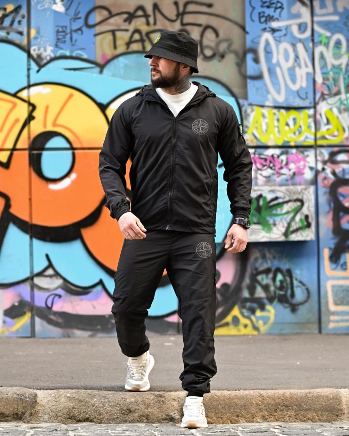 Спортивний костюм SI HOOLIGANS black ВТ4706