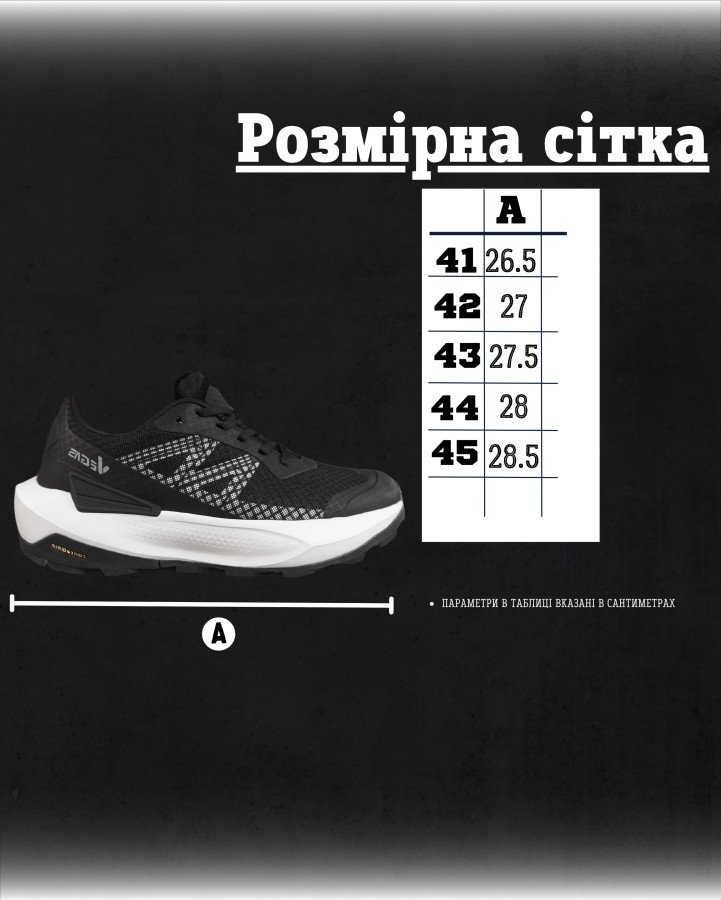 Чоловічі кросівки ARGON black-white НП5014 - фото 8