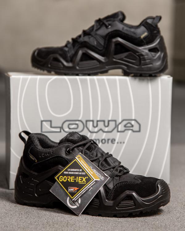 Тактичні черевики LOWA dawn black - 4