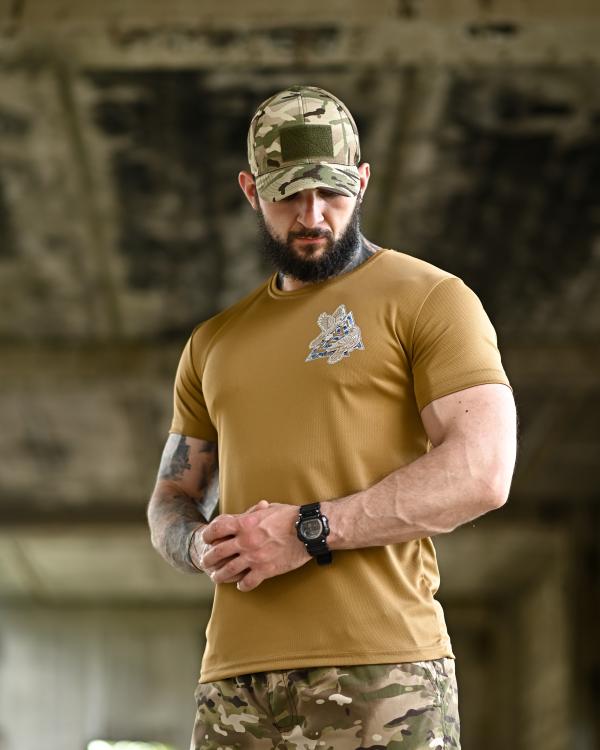 Тактична футболка SELION руни coyot ТР6949 - 4