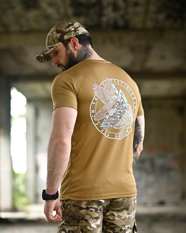 Тактична футболка SELION руни coyot ТР6949 - 5