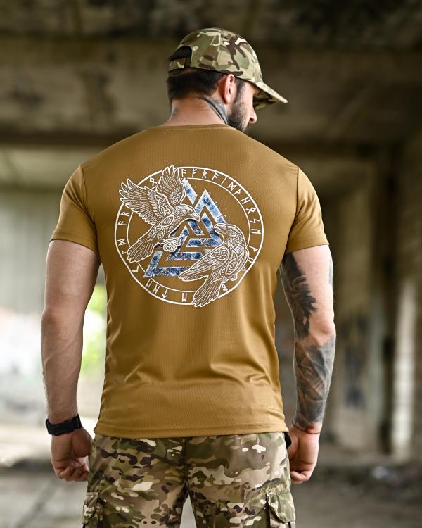 Тактична футболка SELION руни coyot ТР6949 - 6