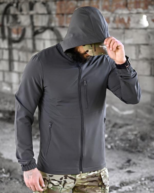 Облегчена тактична куртка Cambodiabodia grey ТР6956 - 7