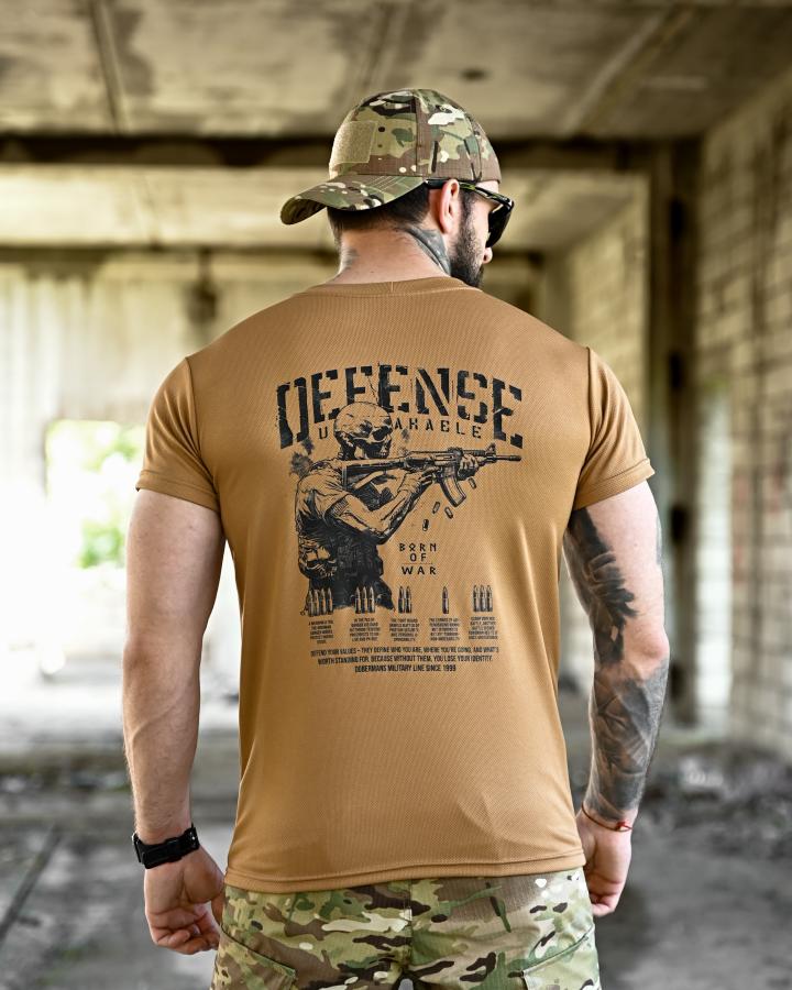 Тактична футболка BORN OF WAR Defense coyot ВТ4629