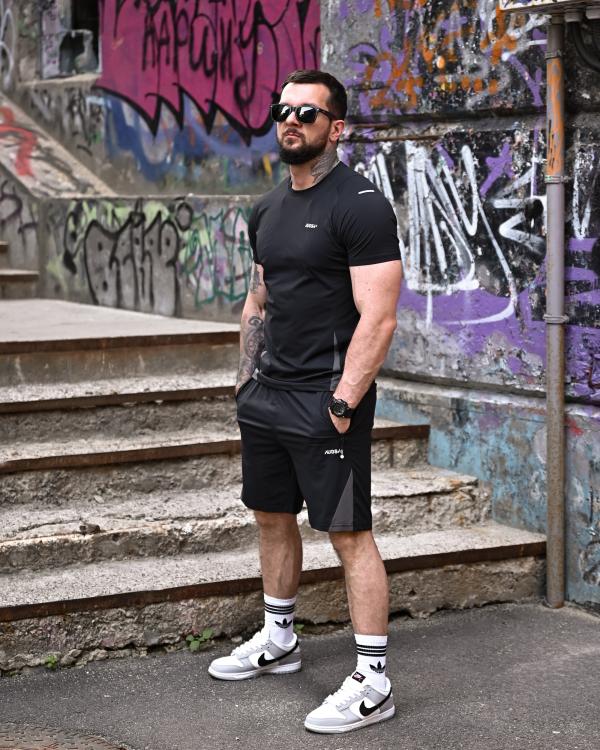 Літній комплект AUDUSA neon black ВТ4647 - 3