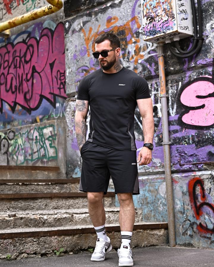 Літній комплект AUDUSA neon black ВТ4647