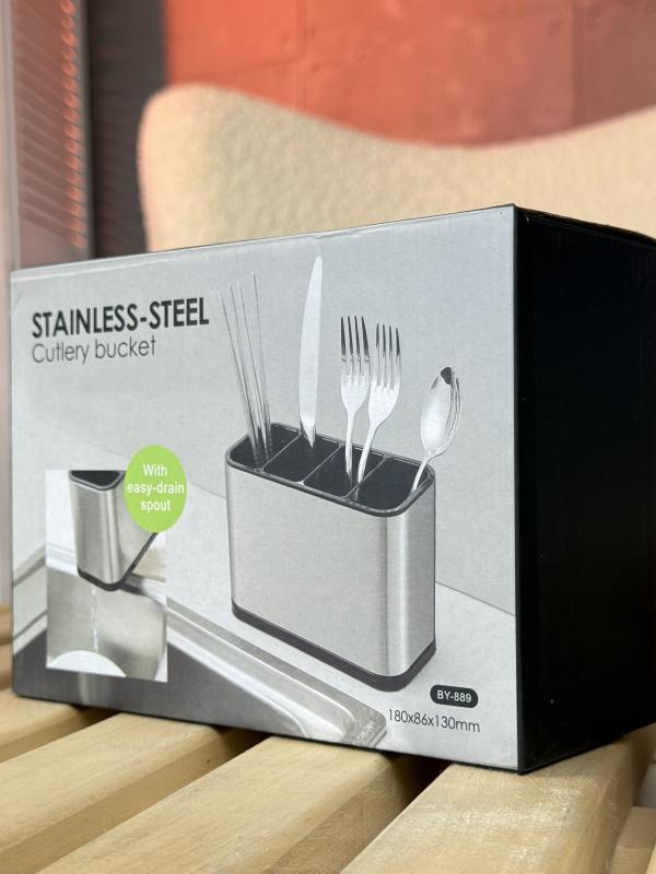 Органайзер для столових приборів на 4 секції Stainless steel ВТ4688 - 2