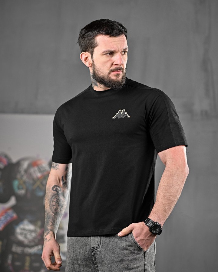 Футболка Kappa black 4 ДЛ6475 - фото 3