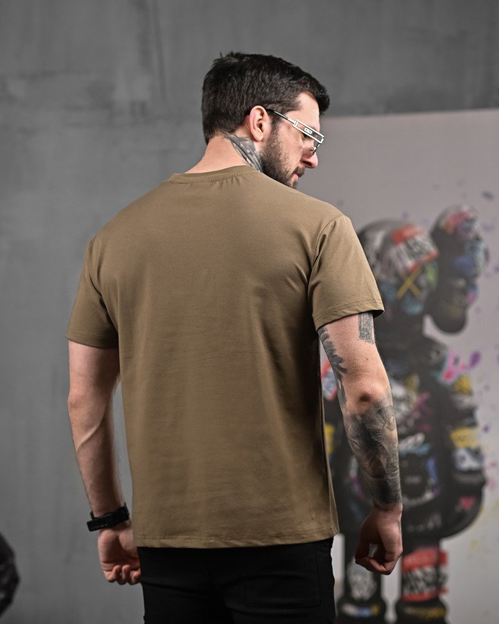 Футболка Jordan dry-fit коричнева 4 ДЛ6483 - фото 3
