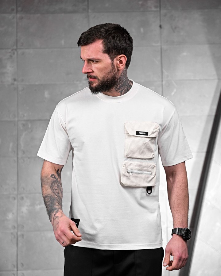 Футболка Pacher white ДЛ7193 - фото 2