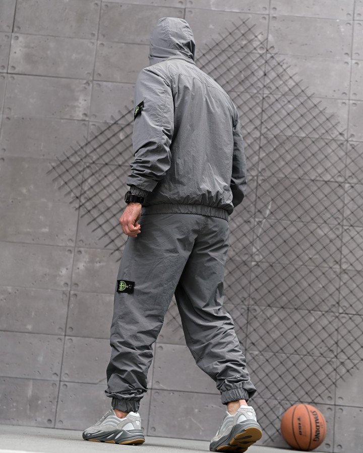 Спортивний костюм Stone Island submariner grey НП4993 - фото 6