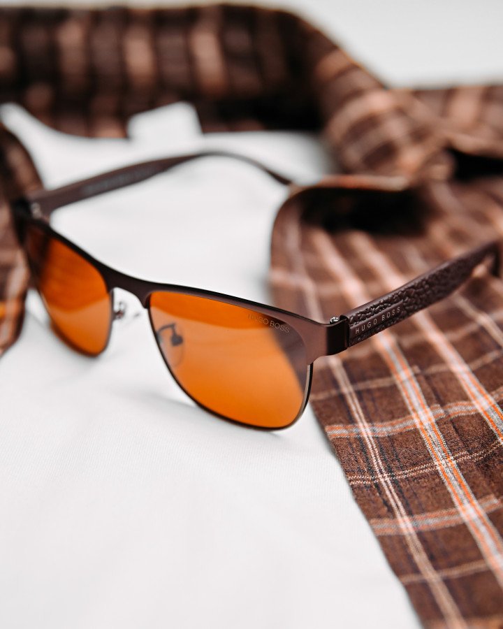Сонцезахисні окуляри Hugo boss brown 4 ДЛ7370 - фото 7
