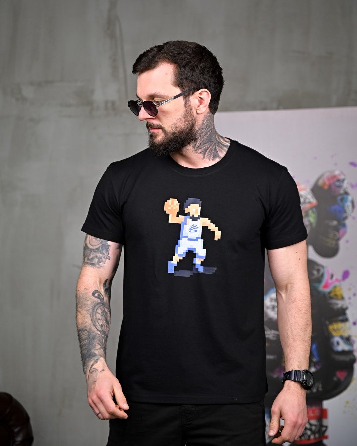 Футболка Pixel black ПП7520
