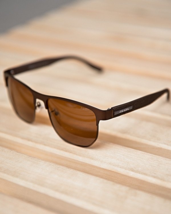 чоловічі Окуляри Prada brown 4 ДЛ7371 - 7