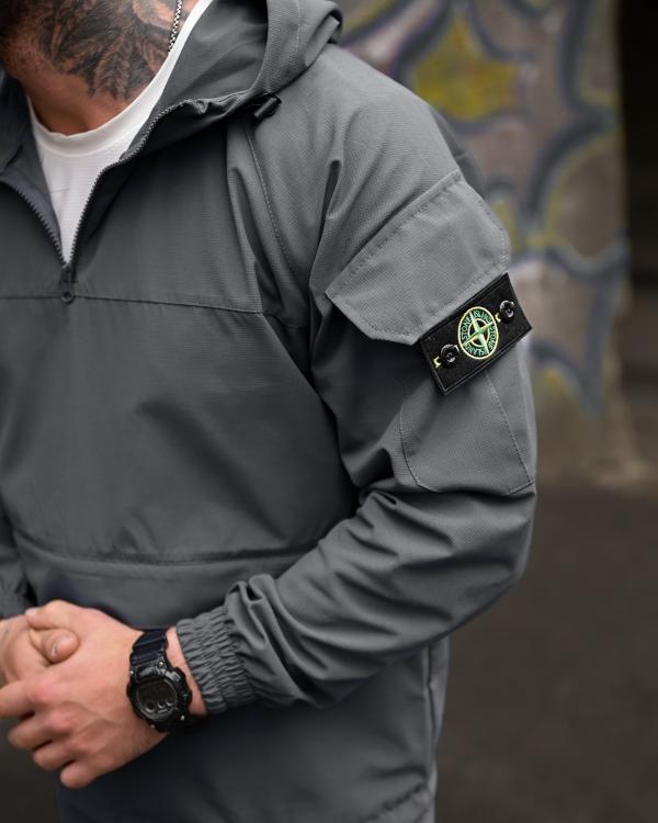 Спортивний костюм анорак Si KLAN grey ВТ4663 - 9