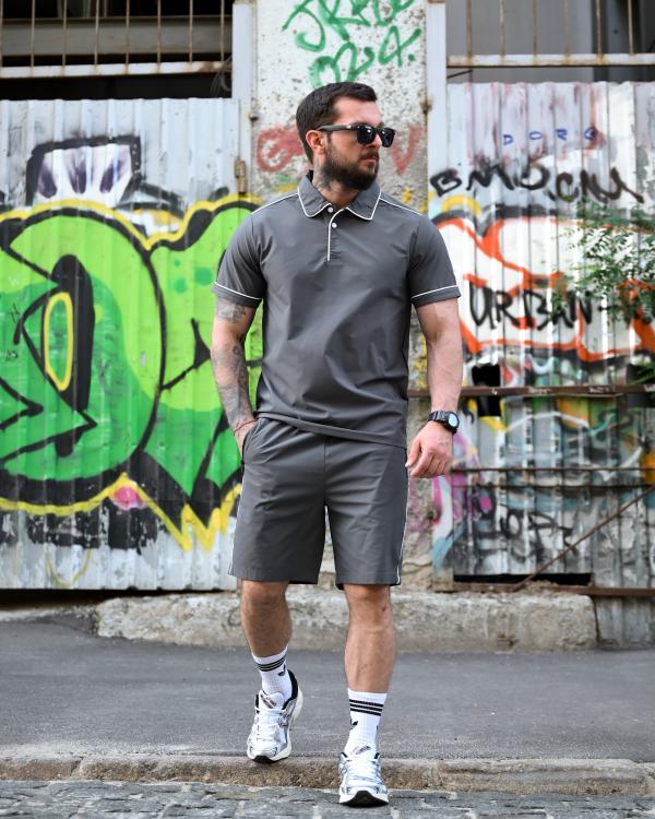 Літній комплект Audsa Polo grey РГ6181 - 6