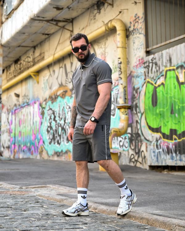Літній комплект Audsa Polo grey РГ6181 - 7