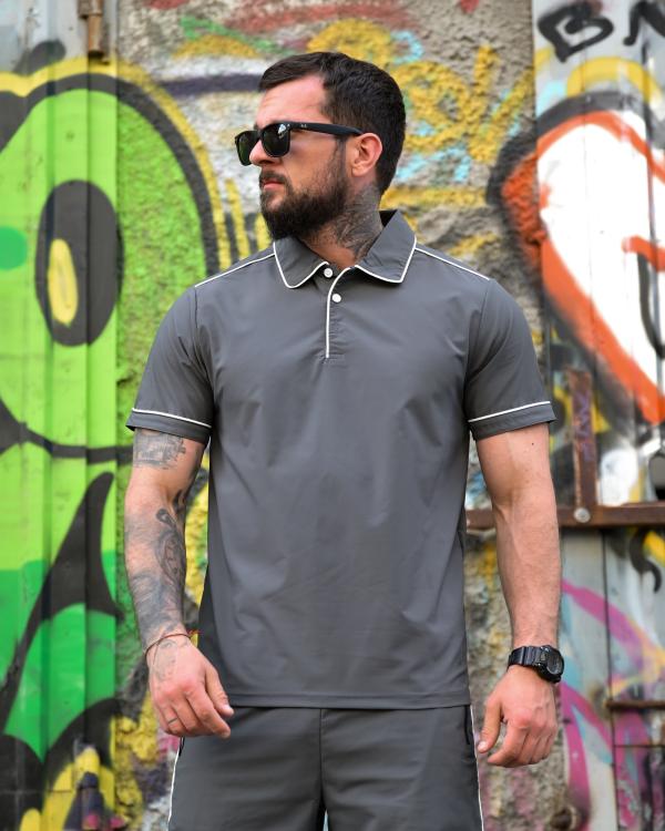 Літній комплект Audsa Polo grey РГ6181 - 11
