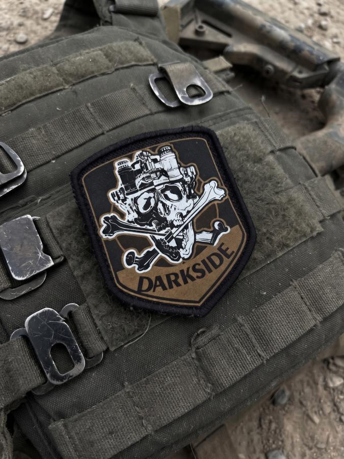 Шеврон патч darkсайд на липучке Velcro шеврон на одежду нашивка на липучке патч Velcro