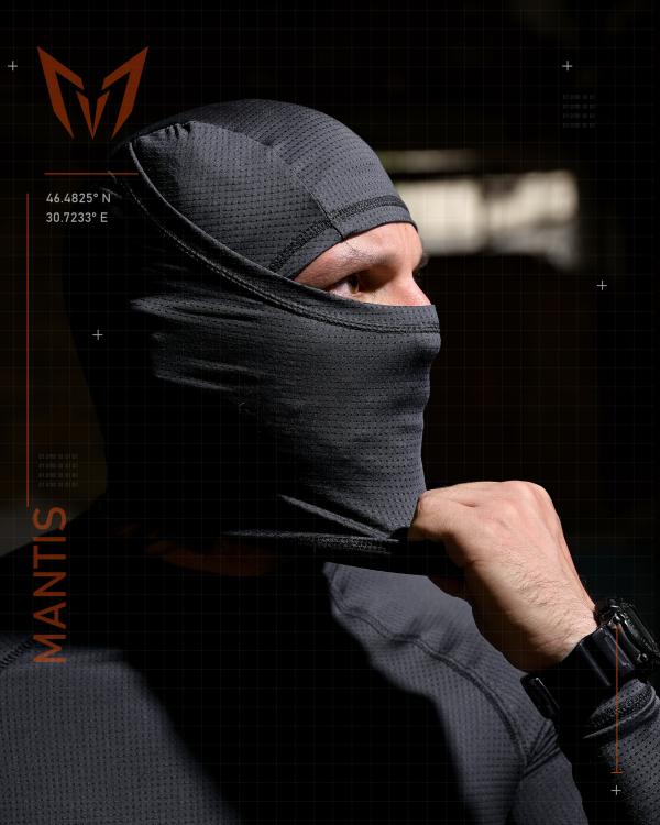 Тактичний лонгслів з балаклавою MANTIS® Phantom LS Combat Shirt - Wolf Grey - 6