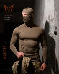 Тактичний лонгслів з балаклавою MANTIS® Phantom LS Combat Shirt - Olive