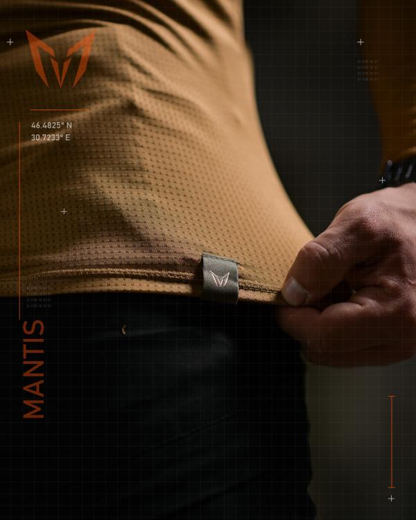 Тактичний лонгслів з балаклавою MANTIS® Phantom LS Combat Shirt - Coyote - 7