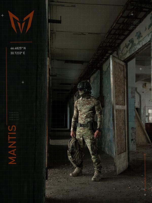 Тактичний лонгслів з балаклавою MANTIS® Phantom LS Combat Shirt - Multicam - 5