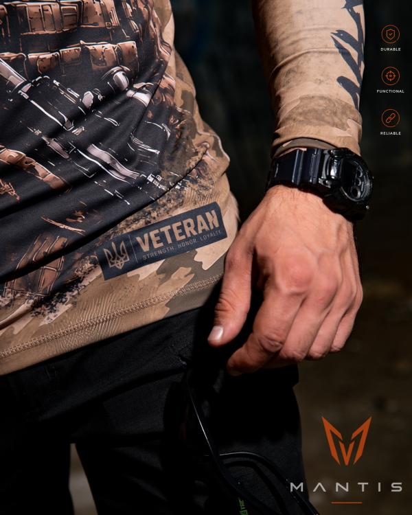 Тактичний рашгард MANTIS® Veteran LS — Coyote - 4