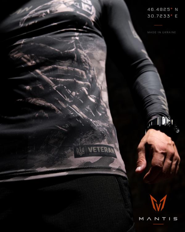 Тактичний рашгард MANTIS® Veteran LS — black - 4