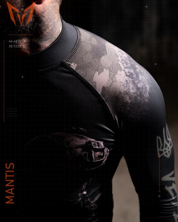 Тактичний рашгард MANTIS® Veteran LS — black - 5