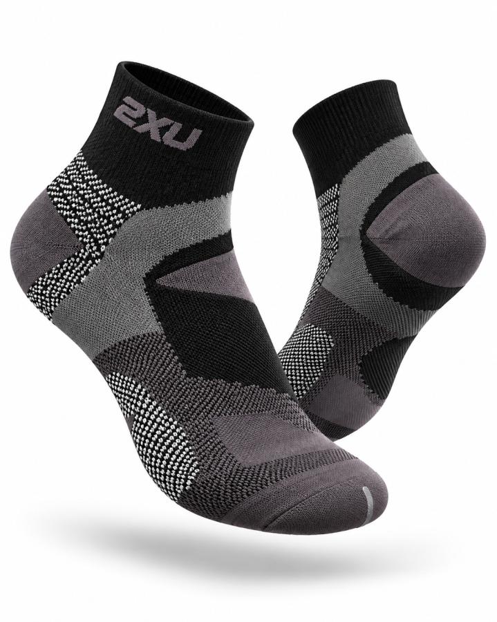 Компрессионные 2xu Vectr sock серый носки для походов с сеткой с вентиляцией мужские носки мужской тактический