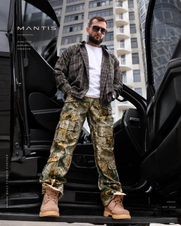 Карго штани MANTIS® WORKMAN CARGO-Forest Camo - 1