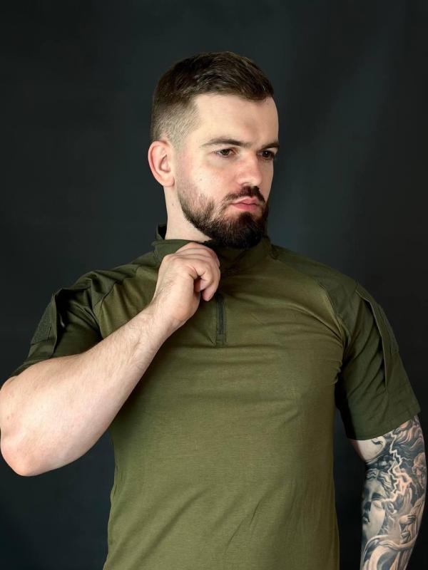 Убакс ESDY короткий рукав олива - 9